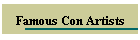 Famous Con Artists